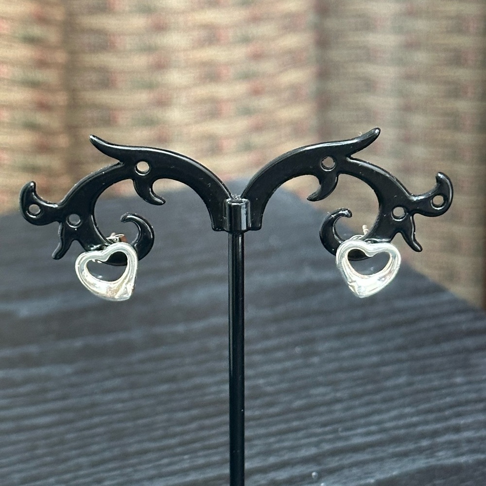 Sterling Silver Heart Earrings